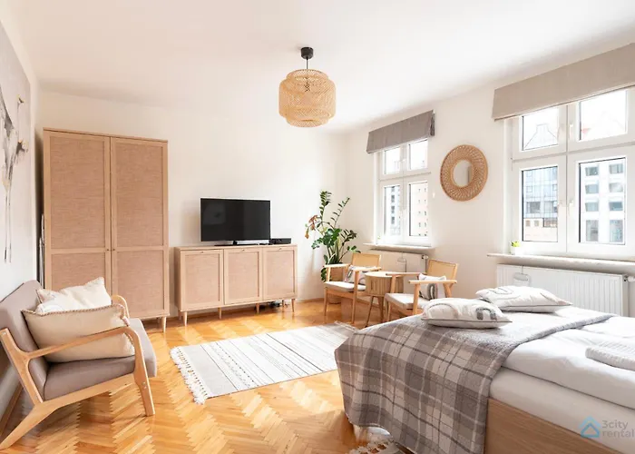 Klimatyczne Studio 3City W Gdansku Z Widokiem Na Wode By Noclegi Renters