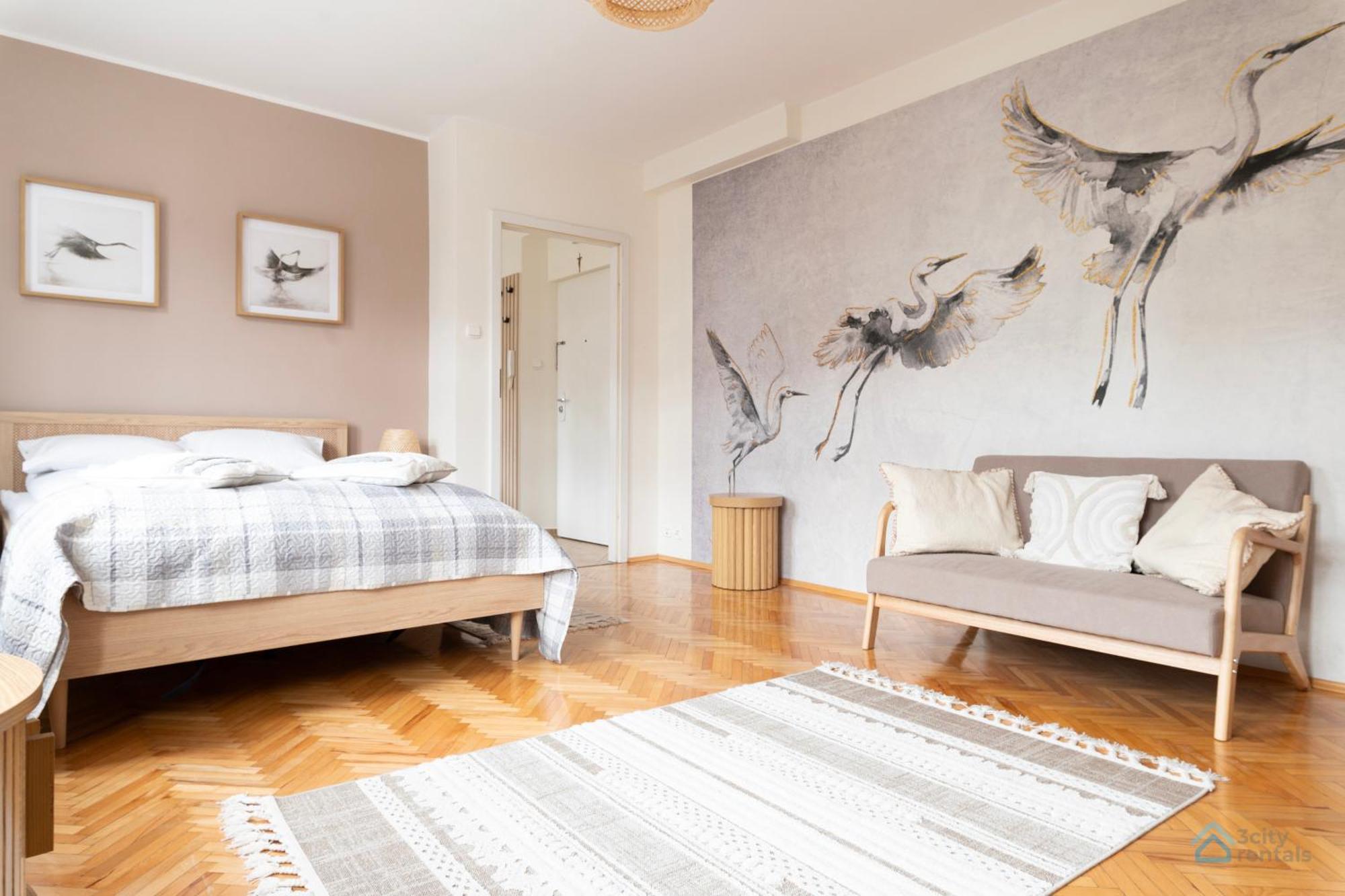 Klimatyczne Studio 3City W Gdansku Z Widokiem Na Wode By Noclegi Renters *
